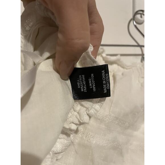 LOBA Revolve Bloomer Shorts Lace At Top And Bottom Size Medium Cotton $120 - Picture 6 of 6